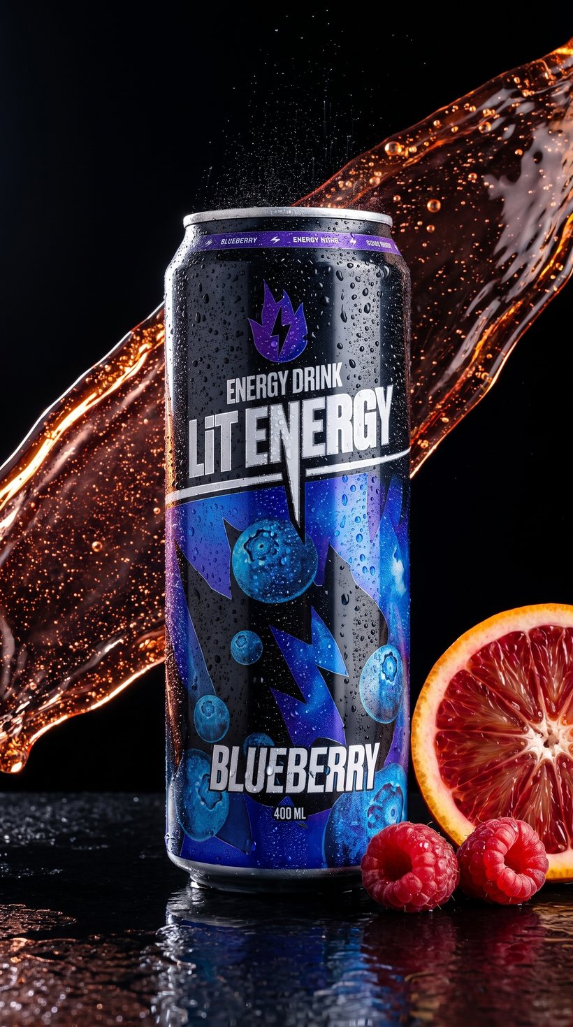 LIT ENERGY Blueberry